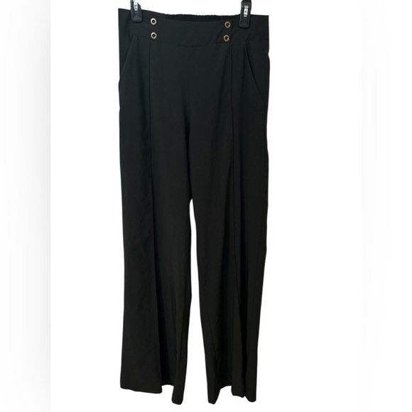 Arden B Pants - Arden B Black High Rise Stretch Dress Pants Lightweight Wide Leg Women’s